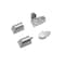 Global Door Controls Amarlite Style 3/4 in. Left Hand Offset Door Pivot Hinge Set for Adams Rite Type Storefront Door in Aluminum TH1112-LH-AL - alternate 1